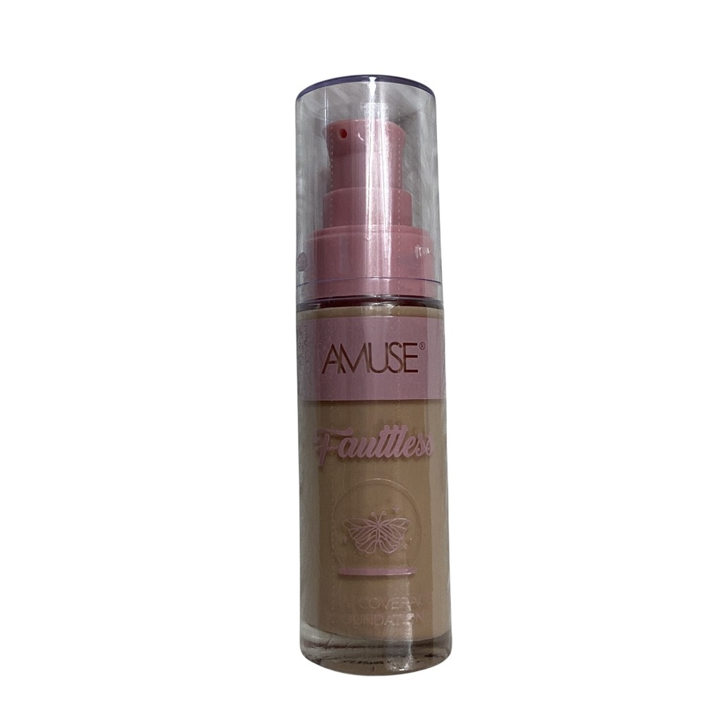 Amuse‎ Faultless Full Coverage Foundation Liquid Makeup 30g KL304A-3 Brand New
